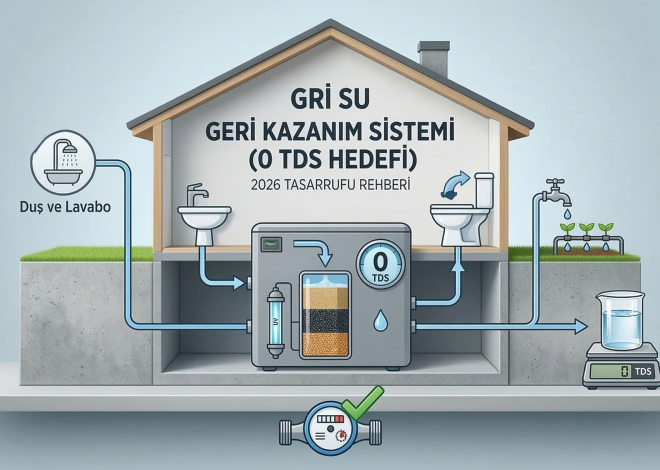 2026 Su Tasarrufu Devri: Gri Su Geri Kazanımı Nedir?