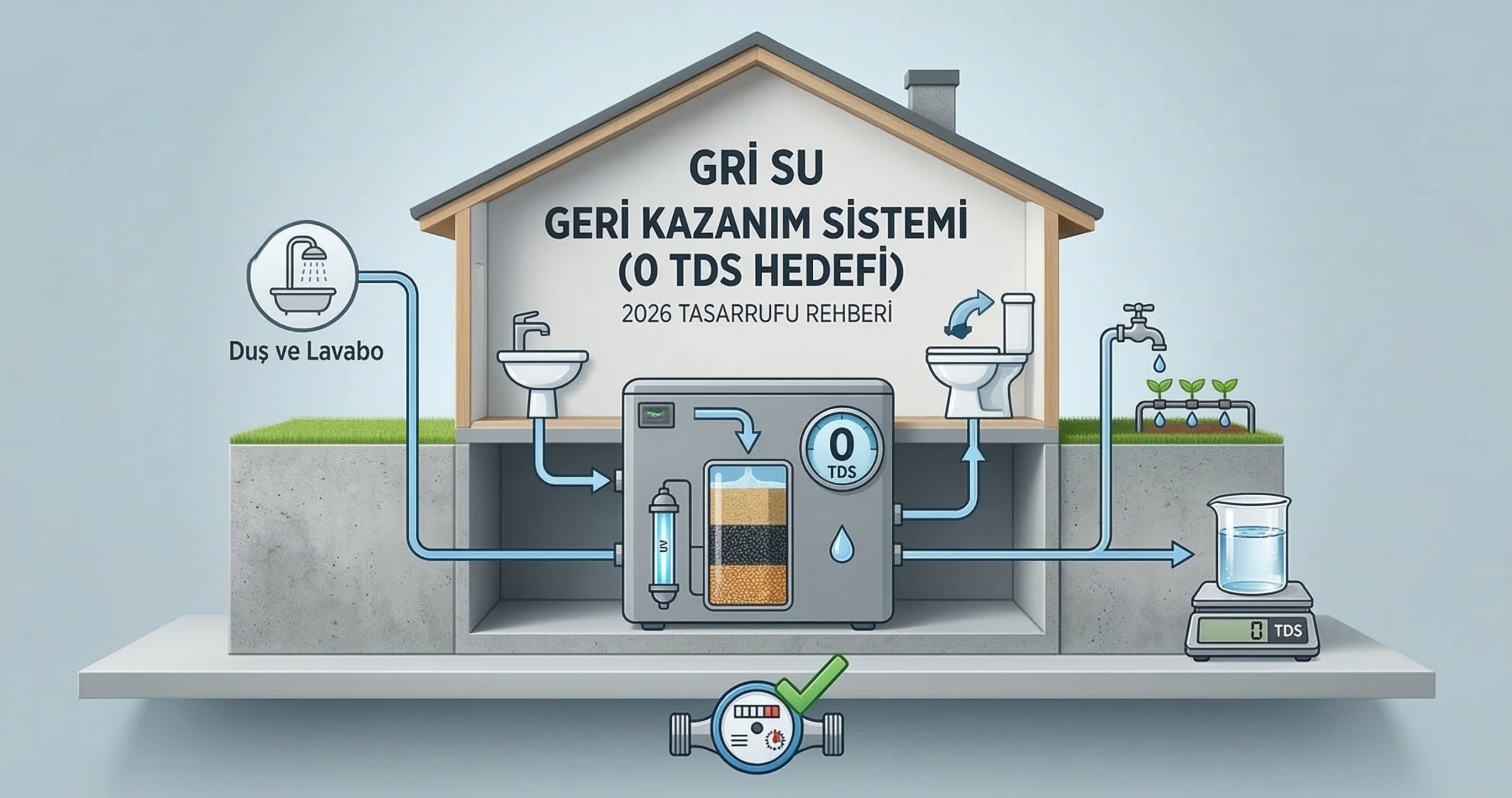 2026 Su Tasarrufu Devri: Gri Su Geri Kazanımı Nedir?