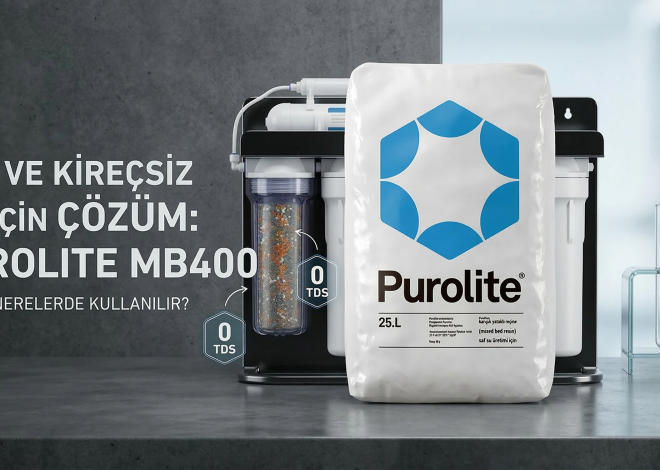 Saf ve Kireçsiz Su İçin Çözüm: Purolite MB400 Karışık Yataklı Reçine Nedir?