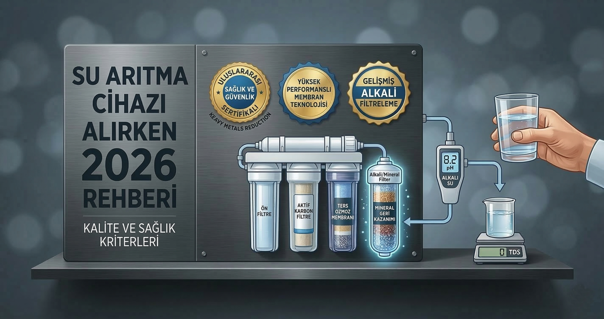 Su Arıtma Cihazı Alırken 2026 Rehberi: Gerçek Kalite Nasıl Anlaşılır?